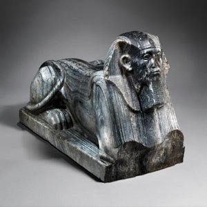 Senwosret III som sfinx, ca. 1850 f.Kr. (gnejs)