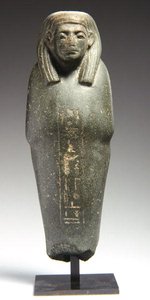Ushabti-figur for præsten Ra-s-hetep-ib, Middle Kingdom, ca. 1950 f.Kr. (gråvægt) af Egyptian 12th Dynasty