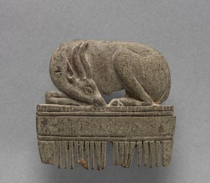 Kam med Gazelle, ca. 1391-1353 f.Kr af Egyptian 18th Dynasty
