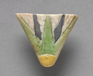 Lotus Blossom Halskæde Terminal, ca. 1391-1337 f.Kr af Egyptian 18th Dynasty