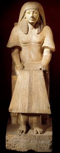 Statue af Maya (egyptisk embedsmand) af Egyptian 18th Dynasty