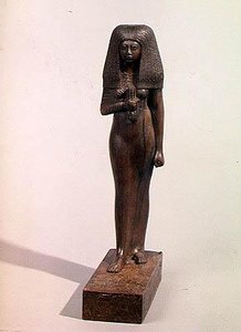 Toui, præstinde af Min, New Kingdom (træ)