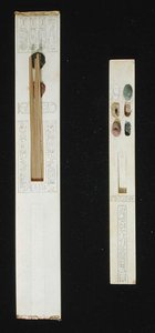 To paletter, fra Tutankhamons grav, Kongernes Dal, New Kingdom, ca. 1353-1327 f.Kr.
