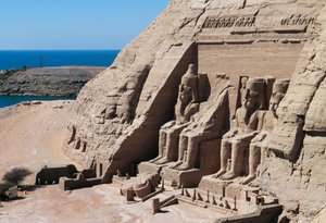 Facade på Ramses II