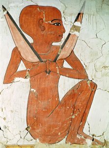 Naos guddom, fra Nefertaris grav, New Kingdom (vægmaleri)