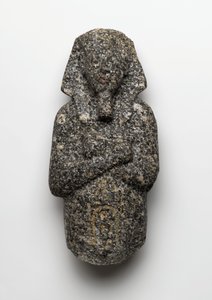 Ushabti-figur af Amenophis IV (Akhenaten) (ca. 1364-1347 f.Kr.) fra El Amarna, New Kingdom (granit)