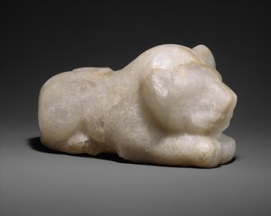 Løveunge, ca. 3100-2900 f.Kr. (kvartsit)