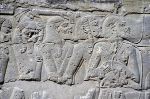 Relief, der viser 