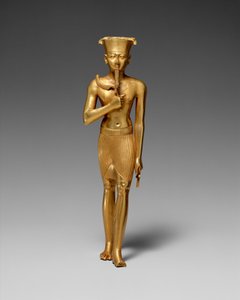 Statuette af Amun (guld) af Egyptian 22nd Dynasty