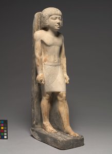Striding Statue of Minnefer, c.2377-2311 BC af Egyptian 5th Dynasty