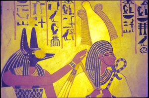 Det gamle Egypten, Vægmaleri, Sennufers grav, Adelens grav, Theben af Egyptian Egyptian