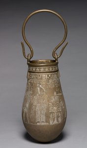 Dekoreret Situla, 305-30 f.Kr af Egyptian Ptolemaic Period