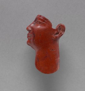 Indlæg: Hoved af en konge, 380-246 f.Kr af Egyptian Ptolemaic Period