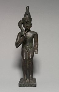 Statuette af Harpocrates, 304-30 f.Kr af Egyptian Ptolemaic Period