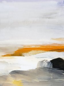 Abstrakt horisontglød