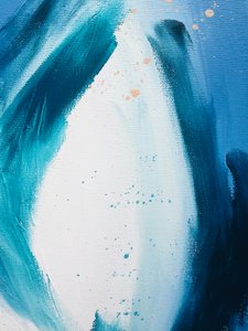 Fluid Blue-bevægelsen af Ejaaz Haniff