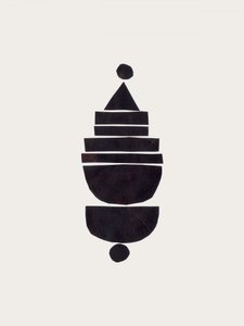 Minimalistisk geometrisk stabel af Ejaaz Haniff