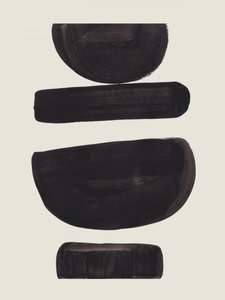 Moderne abstrakt balance af Ejaaz Haniff
