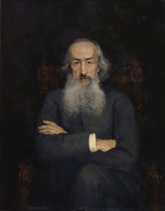 Portræt af historikeren Konstantin Nikolayevich Bestuzhev-Ryumin 1829-1897, 1889