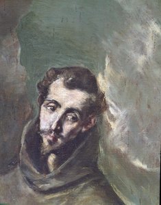 Bernardine af Siena af El (1541-1614) Greco