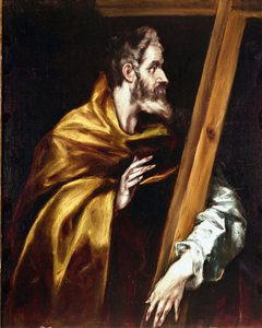 Apostolat for katedralen i Toledo: Apoteren Saint Philip. Maleri af Domenikos Theotokopoulos dit El Greco (1540-1614) af El Greco