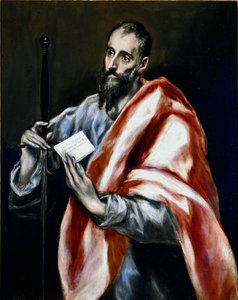 Apoter Saint Paul. Maleri af Domenikos Theotokopoulos dit El Greco (1540-1614) af El Greco