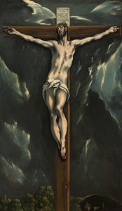 Kristus på korset, ca. 1600-10 (olie på lærred) af El Greco