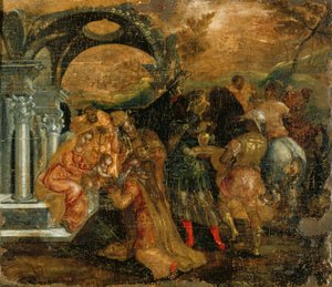 Tilbedelse af de hellige tre konger af El Greco