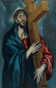 Kristus bærer korset af El Greco