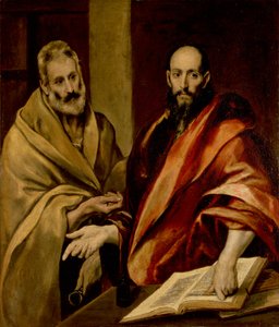 Apostlene Peter og Paulus af El Greco