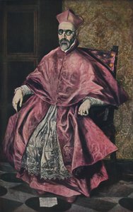 Don Fernando Nino De Guevara, Portræt af kardinal Nino de Guevara, 1598, 1938 af El Greco