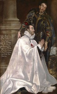 Julián Romero de las Azanas og hans skytshelgen Julian af El Greco