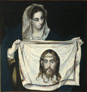 Veronica med det hellige ansigt af El Greco