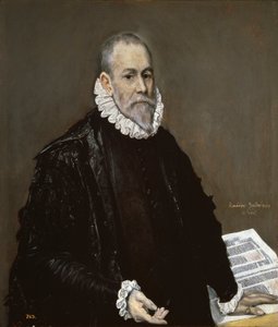Portræt af doktor Rodrigo de la Fuente (El Médico) af El Greco