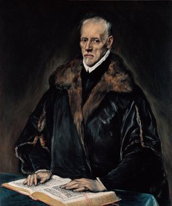 Portræt af Dr. Frans af Pisa af El Greco