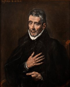 Portræt af Juan de Ávila af El Greco
