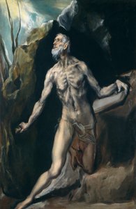 Sankt Hieronymus af El Greco