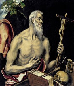St Geronimo af El Greco