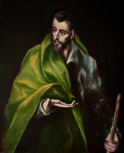 Apostlen Sankt Jakob den Store af El Greco