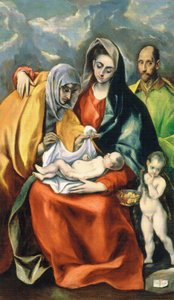 Den hellige familie af El Greco