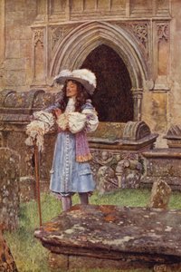 Hvorfor så store omkostninger, at have så kort en lejekontrakt, bruger du på dit falmende palæ? (farve litho) af Eleanor Fortescue-Brickdale