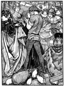 Prinsessen og svinehyrden, 1898.