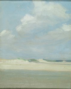Dunes at te Sea (Laguna Beach) af Eleanor Ruth Colburn