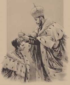 Kroningen af kejserinde Alexandra Fyorodovna, 1899