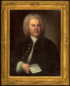 Portræt af Johann Sebastian Bach