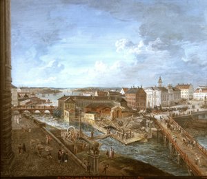 Udsigt over Stockholm af Elias Martin