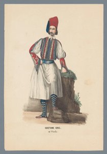 Kostume Grec. 19e Siècle (titel på objekt)