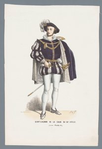 Gentleman of the Court of the 16th Century (under Charles IX) (titel på objektet)
