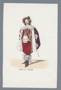 Ludvig XIII. 17e Siècle (titel på objekt) af Elias Spanier