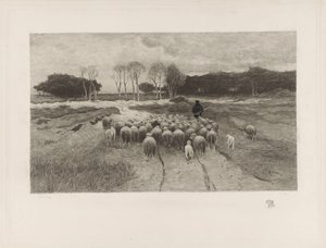 Fårehyrde af Elias Stark